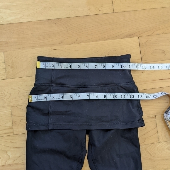 LULULEMON A Go Go Crop pants Black size 2 W6A22S @R - Picture 7 of 8
